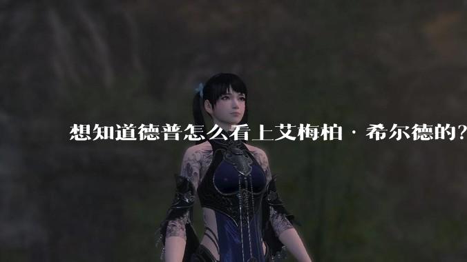 想知道德普怎么看上艾梅柏·希尔德的?