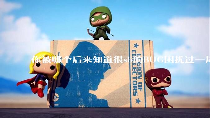 你被哪个后来知道很sb的BUG困扰过一周以上吗?