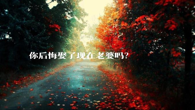 你后悔娶了现在老婆吗?